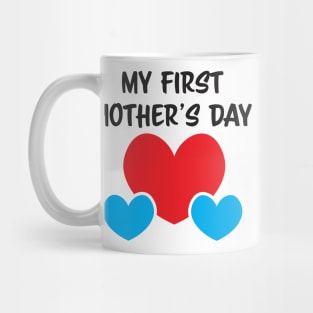 My First Mother's day mother of twin boys Mug